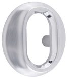 Cylinderring oval 6-11mm mattkrom SB