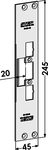 Monteringsstolpe ST4001-20 plan