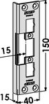 Monteringsstolpe ST4013-15 vinklad