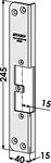 Monteringsstolpe ST9502V vinklad