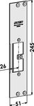 Monteringsstolpe ST9505H plan