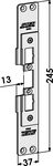 Monteringsstolpe ST4034 plan