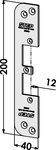 Monteringsstolpe ST9506 plan