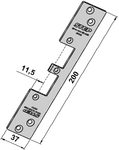 Monteringsstolpe ST9516 plan