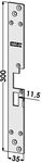 Monteringsstolpe ST195-A plan