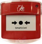 Brandlarmsknapp manuell SmartCell trådlös