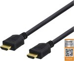 HDMI-kabel 1m svart 