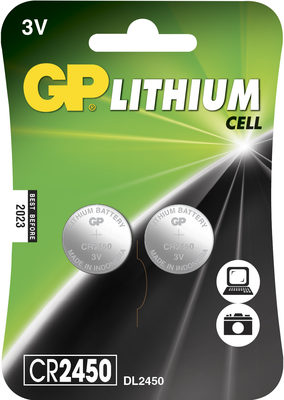 Batteri CR2450 Litium 2-pack