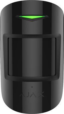 IR-/glaskrossdetektor 12m trådlös svart