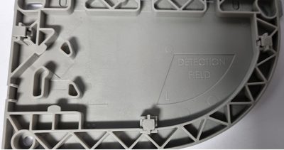 Flatscan SW/3D monteringsplatta vänster silver