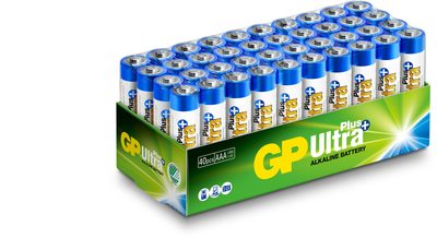 Batteri LR03 AAA Ultra Plus alkaliskt 40-pack